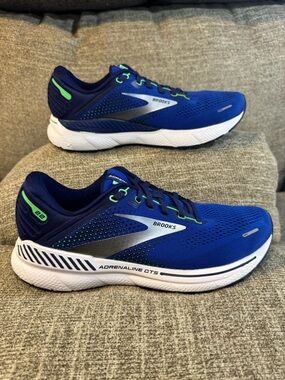 Brooks Adrenaline GTS 22 Men’s Surf The Web Blue Shoes #1103661D469 Size 9.5